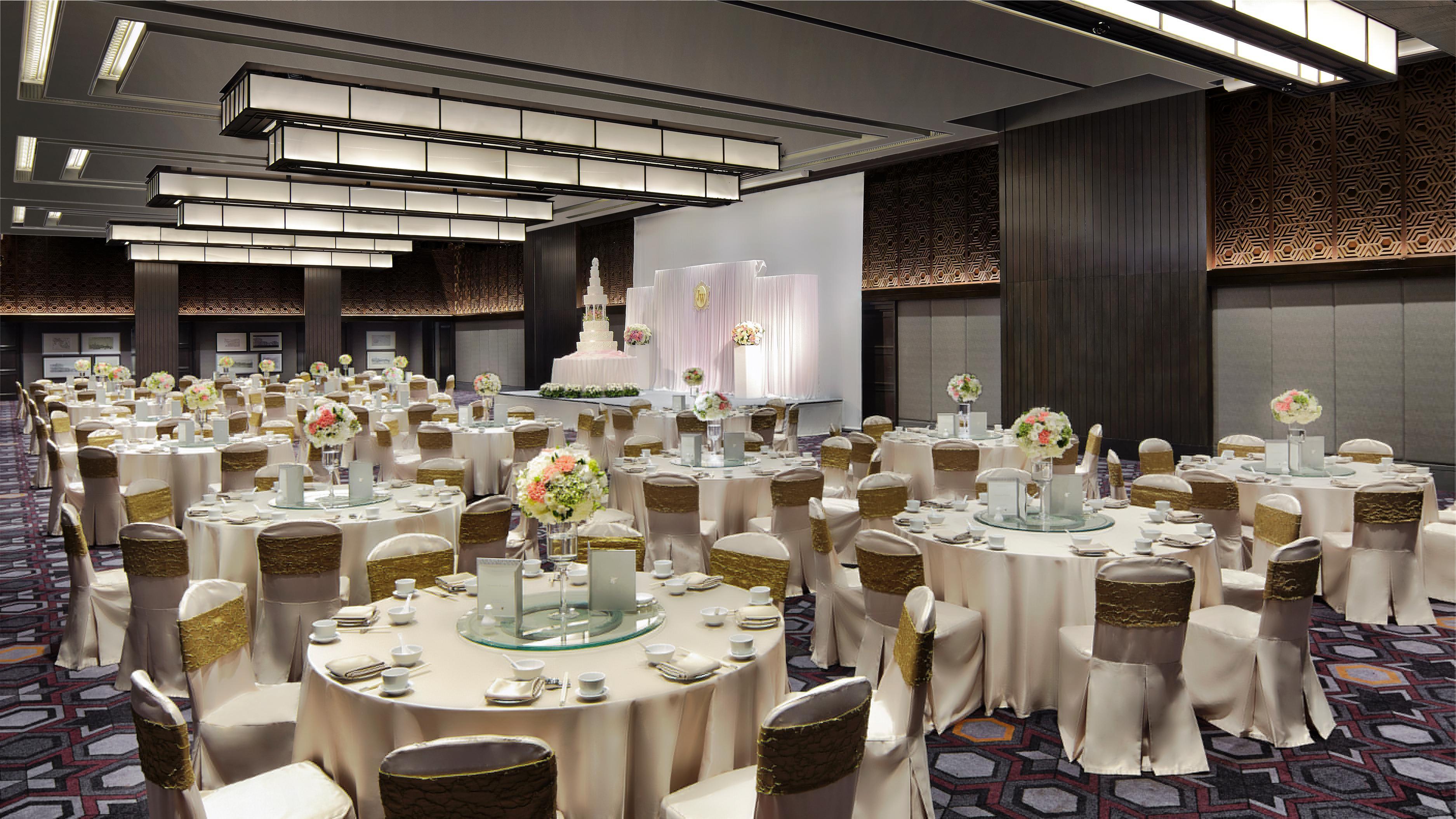 Jw Marriott Hotel Μπανγκόκ Εξωτερικό φωτογραφία Wedding reception at the Grand Ballroom